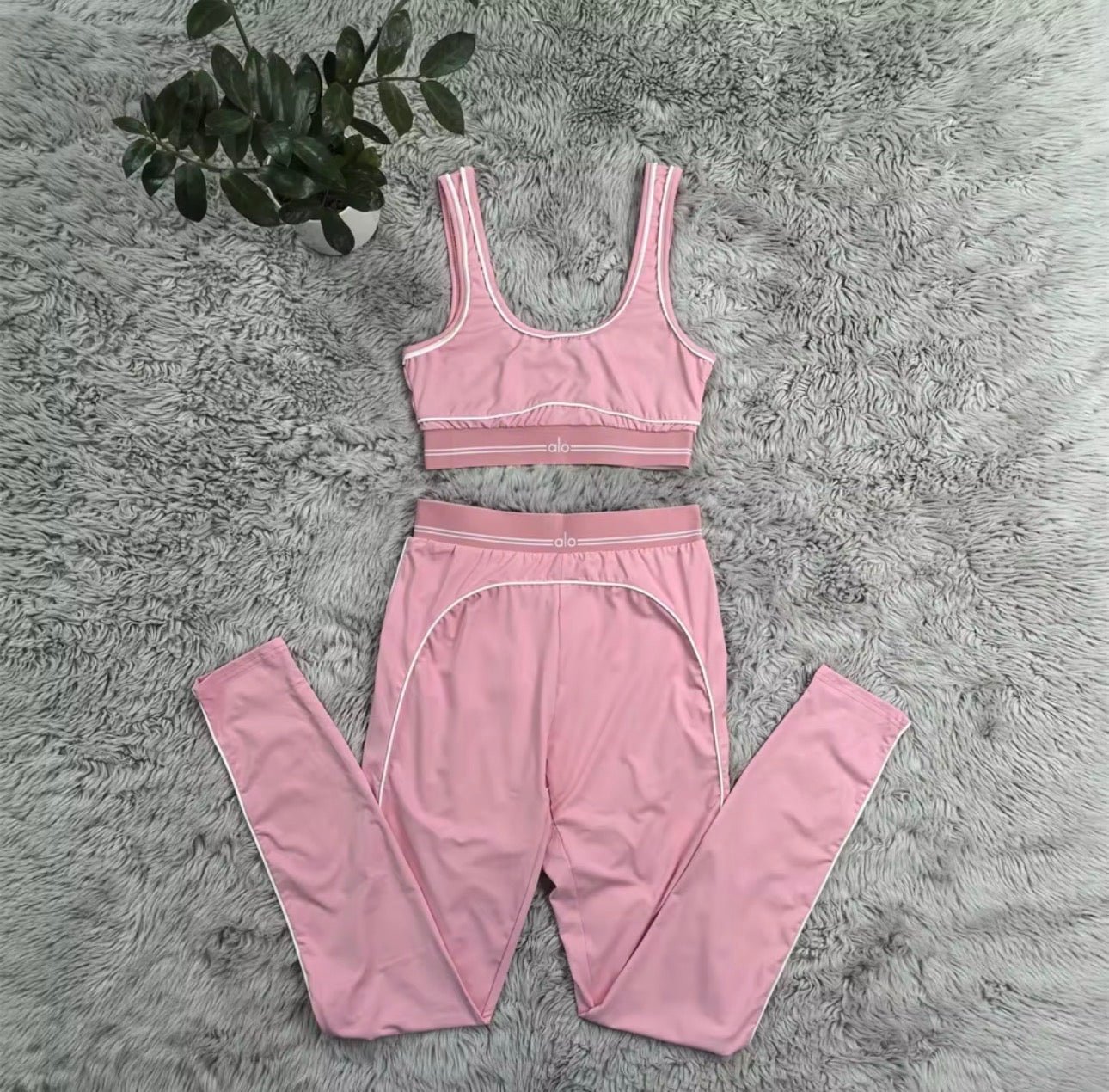 Pink alo Set